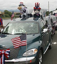 PT Cruisers Seaside Oregon Independence Day Parade