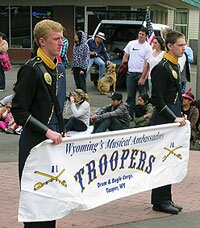 Casper Wyoming Troopers Drum & Bugle Corps at Seaside, Oregon 2010