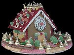 2004 Handmade Gingerbread House