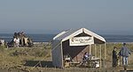Lewis & Clark Saltmakers Return to Seaside: Welcome tent