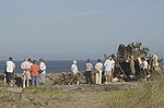 Visitors learn the Salt making process